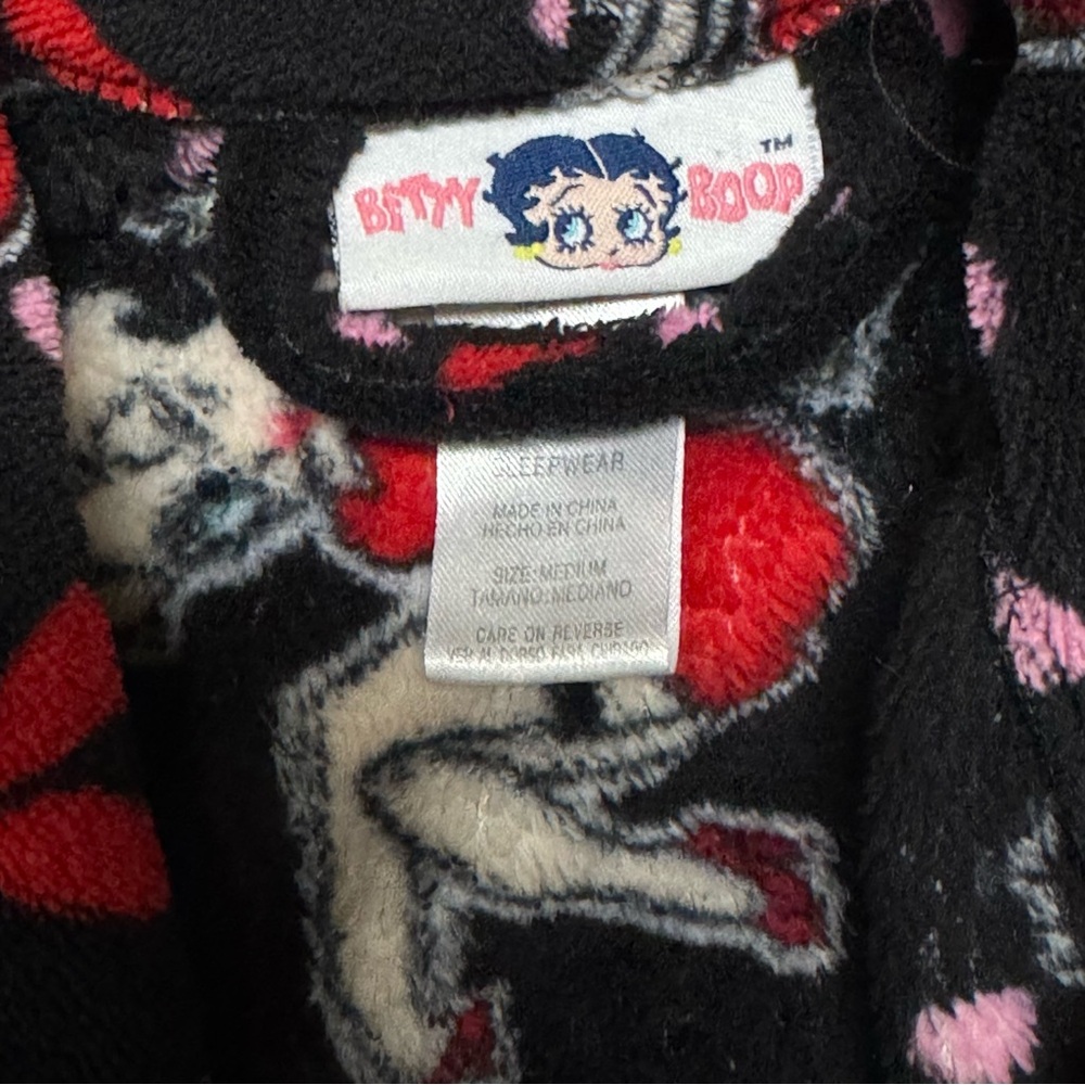 Betty Boop Robe - Picture 3 of 6